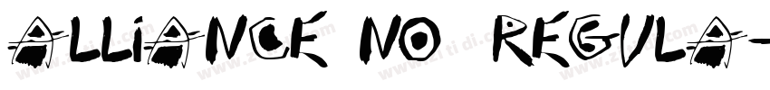 Alliance No2 Regula字体转换
